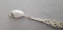 Gero, Georg Nilsson - 10 Silver plated Coffee spoons - Crane pattern