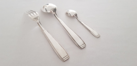 Ercuis - Silver plated Art Deco Cutlery - Carthage collection - 38-piece/12-pax. - France, 1925-1940