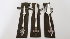 A Christofle Renaissance .925 Silver place setting - in Christofle sleeves