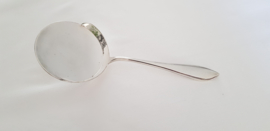 Dutch Silver Egg Scoop - .835 silver - Point Fillet pattern - Gerritsen & van Kempen, 1919