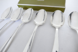 Christofle - Dax - 12 Dinner spoons + 12 Dinner forks