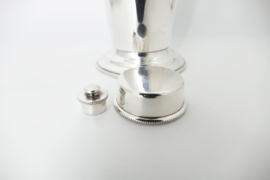Verzilverde Cocktailshaker met schroefdop - Viners of Sheffield