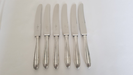 Silver plated cutlery in pattern P3 - Keltum, v. Kempen & Begeer - 6 pax./40-pieces - Netherlands, c. 1950