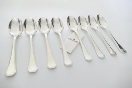 Christofle - America - Set of 8 silver plated Dinner spoons