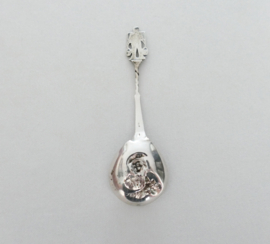 Dutch silver memorial spoon - .835 silver - G. la Court & D. Offenberg - Netherlands, Haarlem 1946 - 1949
