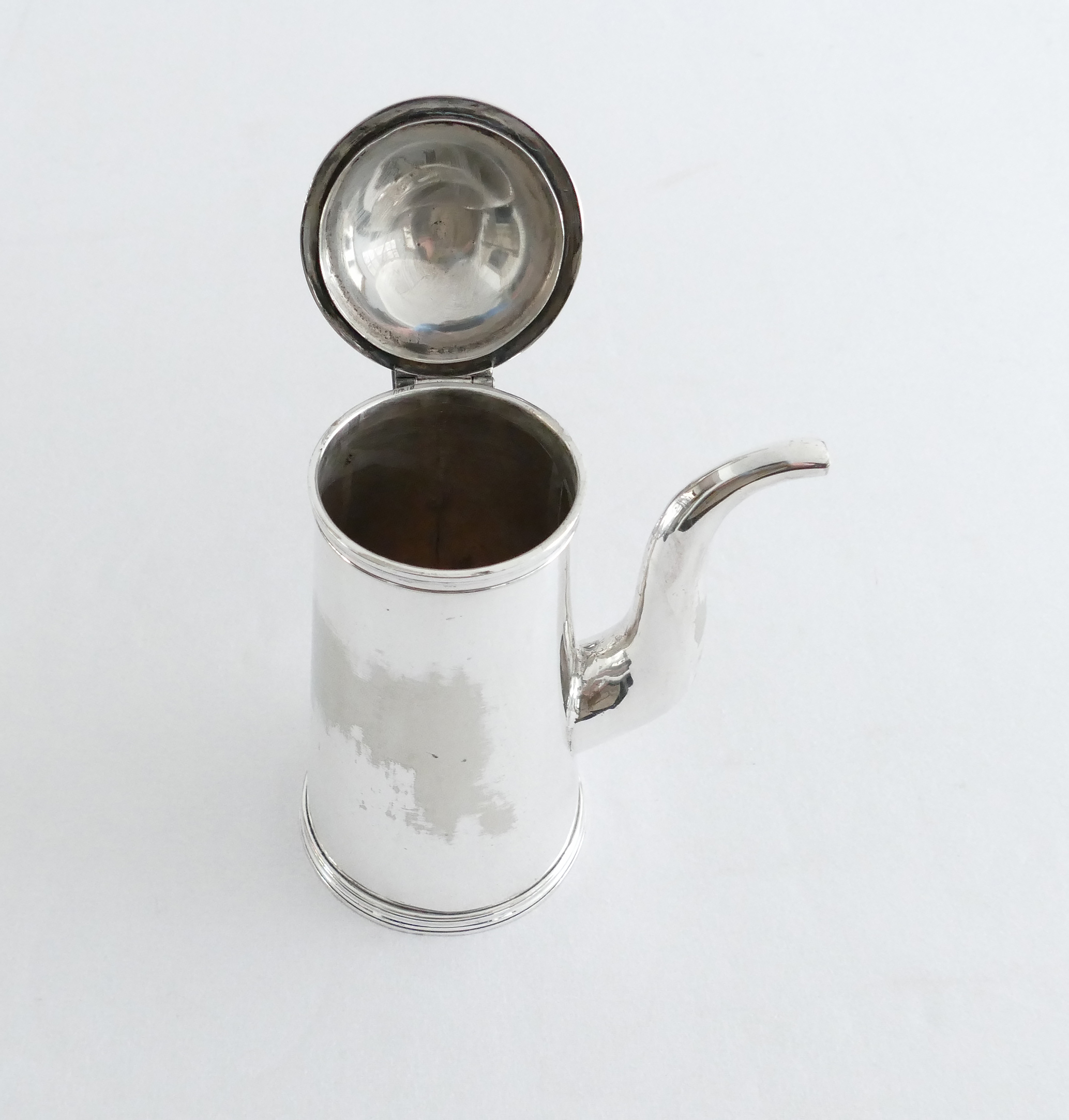 Large Silver Plated Chocolatière - Paris, c. 1850