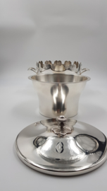 Christofle - Collection Gallia - Silverplated Ice Bucket- incl. tray and lid - 1935-1975