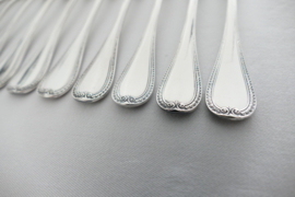 Christofle - Malmaison - 12 silver plated dessert forks - new condition