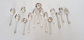 Silver Plated Cutlery Canteen - Arabesque - 71-piece/9-pax. - Gero, the Netherlands - 1968-1985