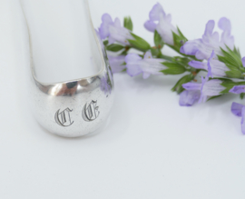 Verzilverde Suikertang - Adolphe Boulenger, Parijs -  c. 1900