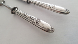 Silver Carving Set - .800 silver - likely Wolfers Frères, c. 1920