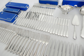 Bruno Wiskemann - Silver Plated Cutlery Set - Chippendale - 123-piece/12-pax. - Belgium, c. 1960's