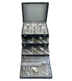 WMF (Württembergische Metallwarenfabrik) - Silver Plated Cutlery Canteen - Model 3100 -Mid-Century - 111-piece/12-pax. - 1950's