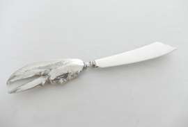 Silver Plated Fish Server - Crab claw handle