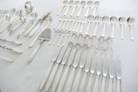 Gero, Georg Nilsson - Silver Plated Cutlery Canteen- 72-piece/6-pax. - the Netherlands, 1950-1965