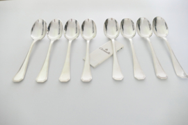 Christofle - America - Set of 8 silver plated Dinner spoons