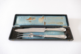 French silver Carving Set - Edmond Zeihen, Paris - 1887-1912