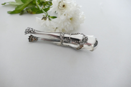 An antique silver Sugar Thongs by Philippe Berthier - Paris, 1847-1851