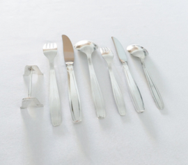 Gero, Georg Nilsson - Silver Plated Cutlery Canteen- 72-piece/6-pax. - the Netherlands, 1950-1965