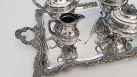 Orfevrerie Gallia (Christofle) - Silver Plated Louix XVI Tea & Coffee service - France, c. 1925