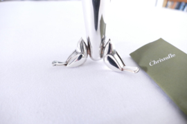 Christofle - Small Bud Vase with birds - 1990's