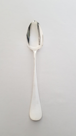 Antique Christofle Serving Spoon - Baguette pattern (Fidelio) - France, 1900-1935