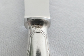 Christofle - Rubans - Silver Plated Dessert Knife