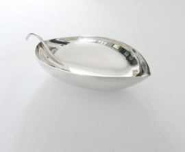 Christofle - Sauce Boat "Leaf"- Design Lino Sabattini, 1958-1963