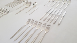 Gero, Zeist - Silver plated Cutlery Set - Perle Royale collection - 40-piece/6-pax. - the Netherlands, 1967-1985