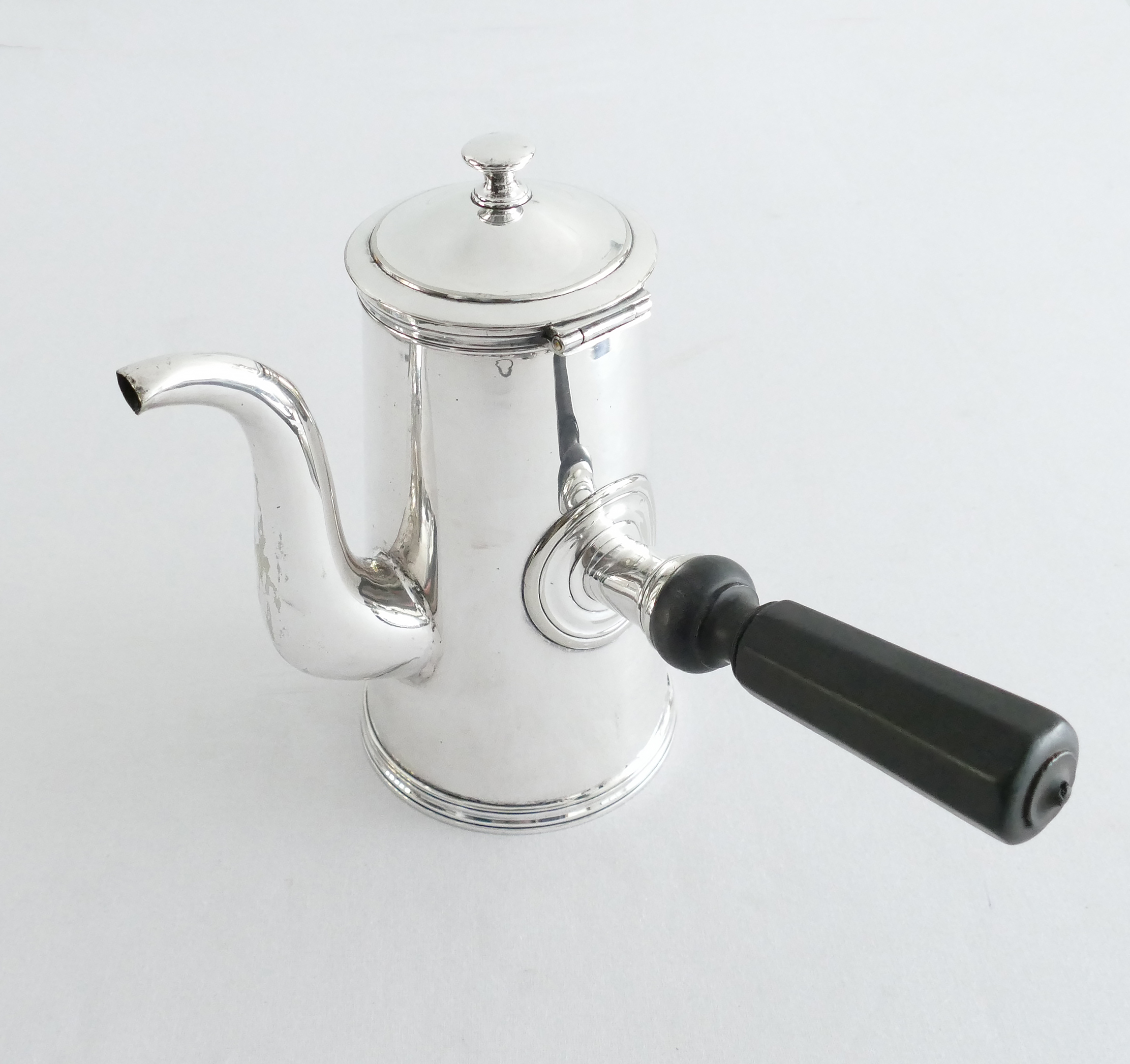 Large Silver Plated Chocolatière - Paris, c. 1850