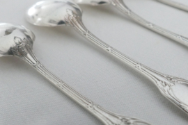 Christofle/Manufacture de L'Alfenide - 9 Silver Plated Coffee Spoons - Marie-Antoinette - France, c. 1910