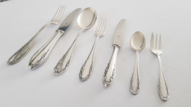 Silver Plated Cutlery Canteen 84-piece/12 pax. - Classic pattern - Heavy silver-plate