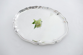 Wilkens - Large silver serving Tray - .835 silver - Germany, 1980-2000