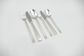 Silver Plated Cutlery Canteen - 40-piece/6-pax. - Nieuwpoort - the Netherlands, 1960's