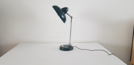 Vintage enamel table lamp