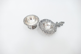 Silver Plated Dutch Tea Strainer - H.Hooikaas - 1960s
