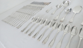 Vanstahl - Silver Plated Cutlery Canteen - 103-piece/12-pax. - Louix XIV - Belgium, 1967-1980