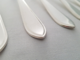 6 silver plated place settings for fish - Point fillet - Sola 90