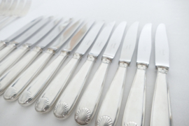 Christofle - Vendome - Silver Plated Cutlery Canteen - 48-piece/12-pax. - France, c. 1980