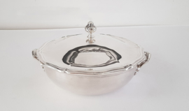 Ercuis - France - Silver plated Vegetable dish (Legumiére) - Contours collection - France, 1977