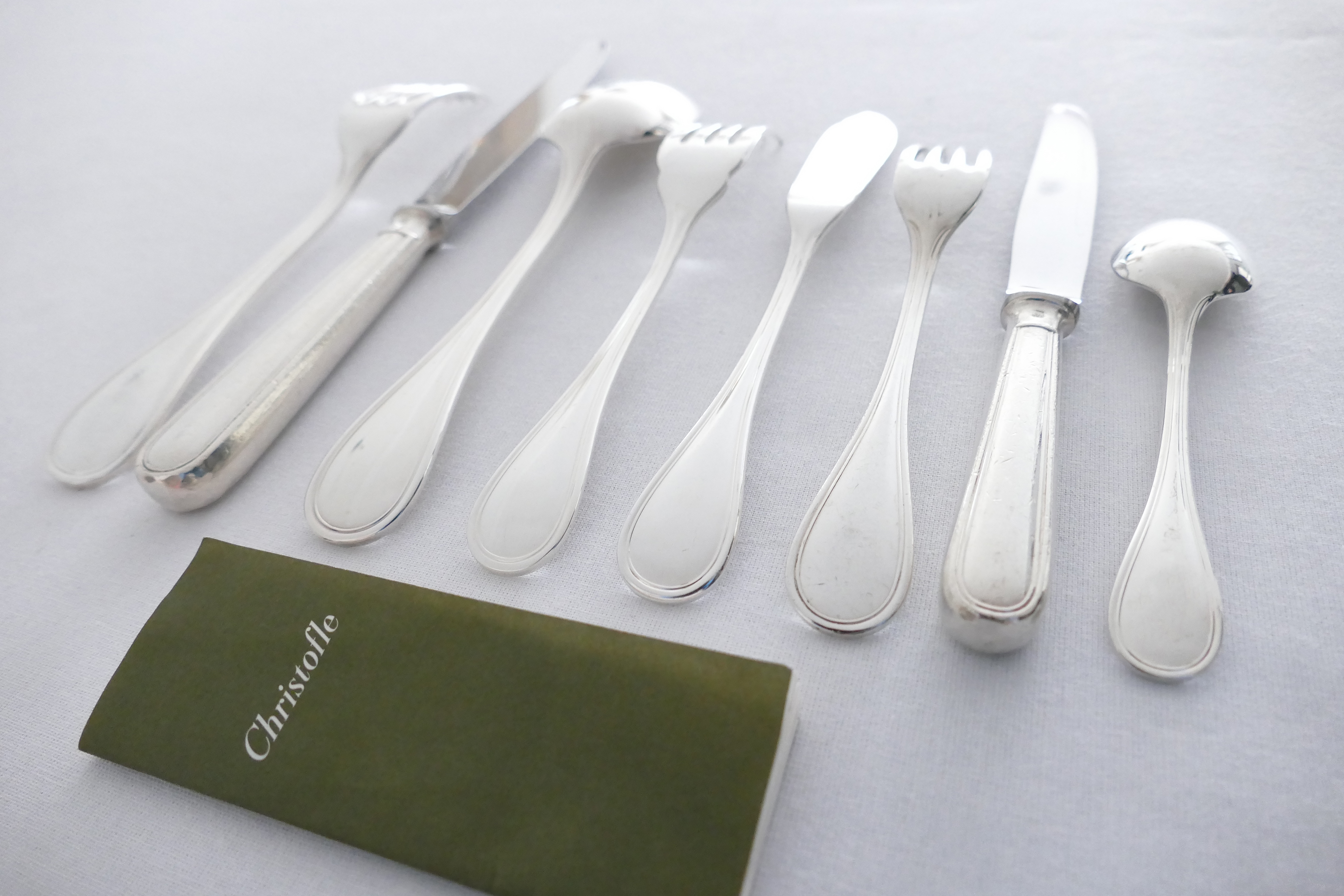Christofle - Albi - Silver Plated Cutlery Set - 90-piece - France, 1970's