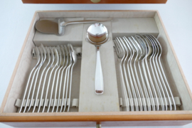 Gero, Georg Nilsson - Silver-Plated Art Deco Canteen of Cutlery - 48-piece/6-pax. - The Netherlands, 1952-1958