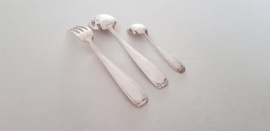 Frionnet, Francois - Silver Plated Art Deco Cutlery Canteen - 36-piece/12-pax. - France, 1950's