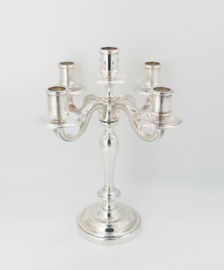 Een Christofle 5-lichts Kandelaar