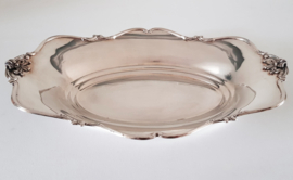 Italiaans zilveren fruitschaal - .800 zilver - Basilio Fiore Vincenzo, Palermo - 1952-1971