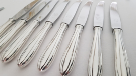 Silver Plated cutlery - P3 Chantal - 60-piece/8-pax. - Keltum, v. Kempen & Begeer - the Netherlands, c. 1950's