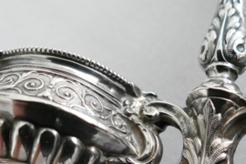 Silver Salt and Pepper Bowls- .800 silver - Wilhelm Binder, Germany - circa 1900.