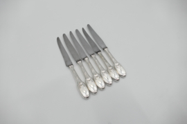 Christofle - Delafosse - Set of 6 antique dessert knives - France, 1907-1914