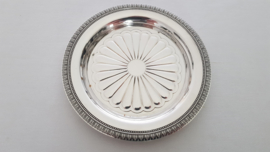 Christofle - Silver Plated Bottle Coaster - Malmaison collection - France, post 1983