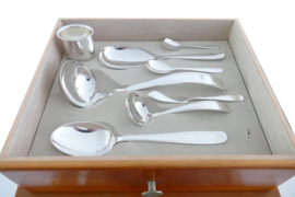 Gero, Georg Nilsson - Silver-Plated Art Deco Canteen of Cutlery - 48-piece/6-pax. - The Netherlands, 1952-1958